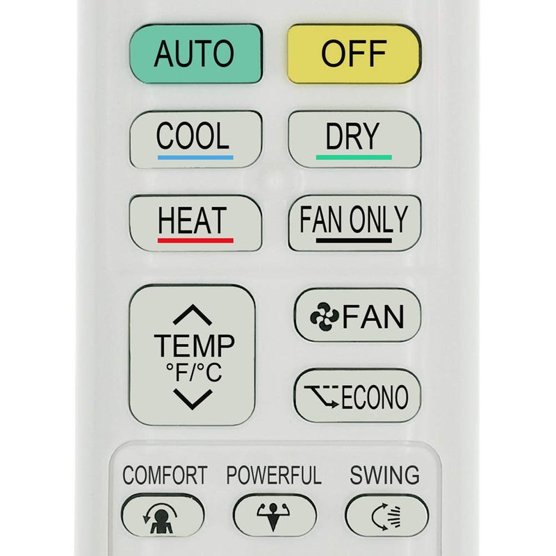 RCECAOSHAN Replacement for Daikin Air Conditioner Remote Control ARC480A1 ARC480A2 ARC480A3 ARC480A4 ARC480A5 ARC480A6 ARC480A7 ARC480A8 ARC480A9 ARC480A10 ARC480A11 English Version Display in Fahrenheit - Image 4